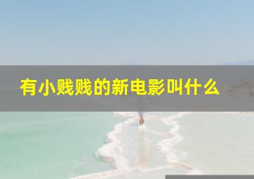 有小贱贱的新电影叫什么 