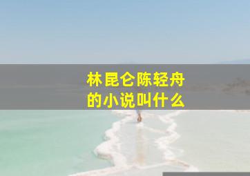 林昆仑陈轻舟的小说叫什么