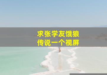 求(张学友)饿狼传说一个视屏