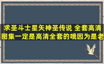 求圣斗士星矢神圣传说 全套高清图集(一定是高清全套的哦,)因为是老物...