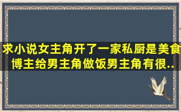 求小说,女主角开了一家私厨,是美食博主。给男主角做饭,男主角有很...