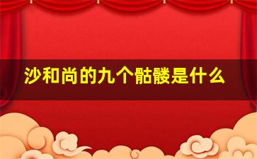 沙和尚的九个骷髅是什么