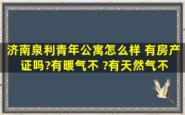 济南泉利青年公寓怎么样 有房产证吗?有暖气不 ?有天然气不 公摊大...