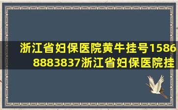 浙江省妇保医院黄牛挂号(15868883837),浙江省妇保医院挂号攻略 