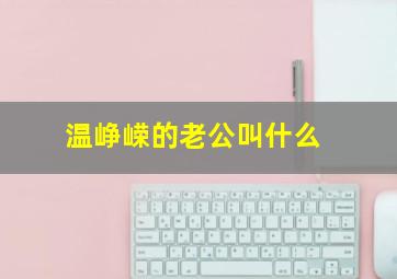 温峥嵘的老公叫什么