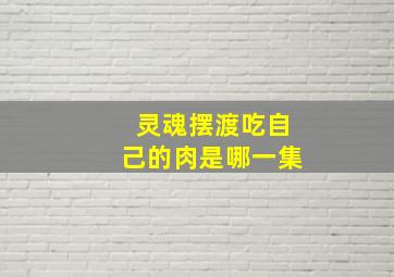 灵魂摆渡吃自己的肉是哪一集