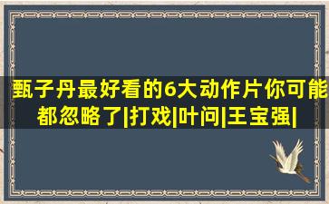 甄子丹最好看的6大动作片,你可能都忽略了|打戏|叶问|王宝强|电影...