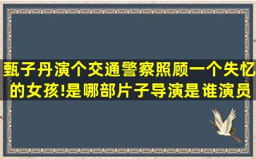 甄子丹演个交通警察,照顾一个失忆的女孩,!是哪部片子,导演是谁,演员...