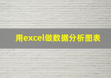 用excel做数据分析图表