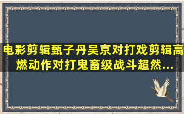 电影剪辑甄子丹,吴京对打戏剪辑,高燃动作对打。鬼畜级战斗超然...