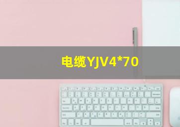 电缆YJV4*70