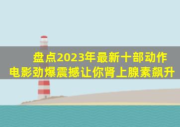 盘点2023年最新十部动作电影,劲爆震撼,让你肾上腺素飙升