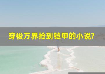 穿梭万界抢到铠甲的小说?