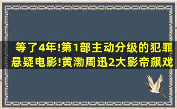 等了4年!第1部主动分级的犯罪悬疑电影!黄渤周迅2大影帝飙戏