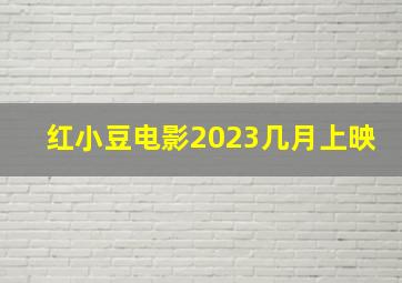 红小豆电影2023几月上映