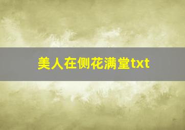 美人在侧花满堂txt