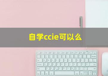 自学ccie可以么(