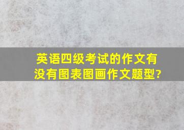 英语四级考试的作文有没有图表,图画作文题型?