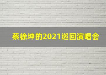 蔡徐坤的2021巡回演唱会(