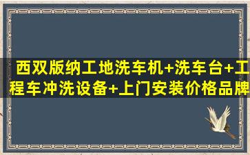 西双版纳工地洗车机+洗车台+工程车冲洗设备+上门安装价格品牌:山水