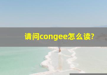 请问congee怎么读?