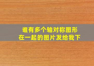 谁有多个轴对称图形在一起的图片发给我下