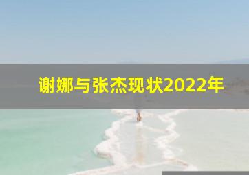 谢娜与张杰现状2022年