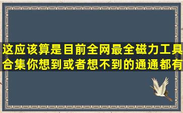 这应该算是目前全网最全磁力工具合集,你想到或者想不到的通通都有...