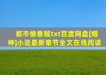 都市偷香贼txt百度网盘[烟神]小说最新章节全文在线阅读