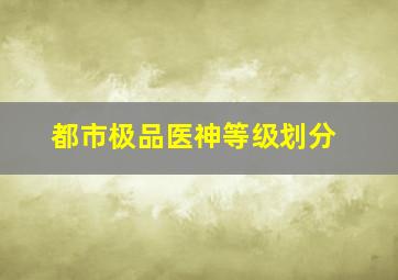 都市极品医神等级划分