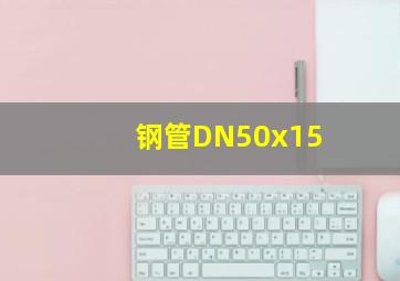 钢管DN50x15