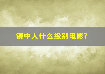 镜中人什么级别电影?