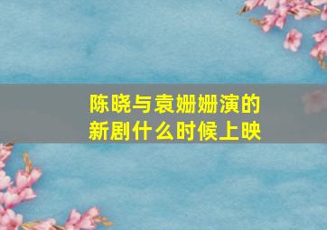 陈晓与袁姗姗演的新剧什么时候上映