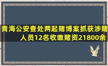 青海公安查处两起赌博案,抓获涉赌人员12名,收缴赌资21800余元...