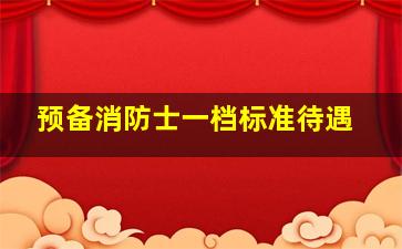 预备消防士(一档)标准待遇