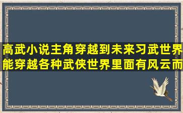 高武小说主角穿越到未来习武世界能穿越各种武侠世界里面有风云而且...