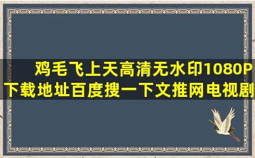 鸡毛飞上天高清无水印1080P下载地址,百度搜一下文推网电视剧 