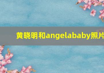 黄晓明和angelababy照片